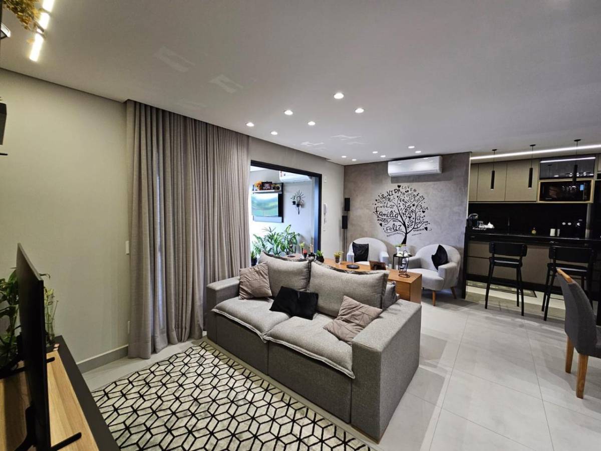 Apartamento à venda, no Edifício Liniee,  em Ribeirão Preto, Jardim Olhos DÁgua II, com 2 quartos, 97m² - Glaucia Afonso Imóveis