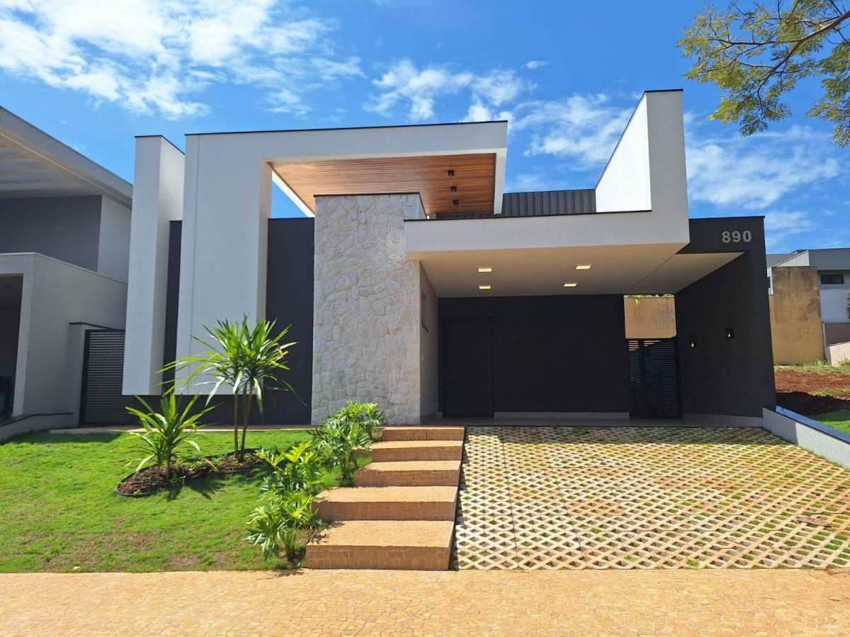 Casa de condomínio à venda, no Condomínio Terras de Siena, em Ribeirão Preto, Vila do Golf, com 4 quartos, 200m² - Glaucia Afonso Imóveis